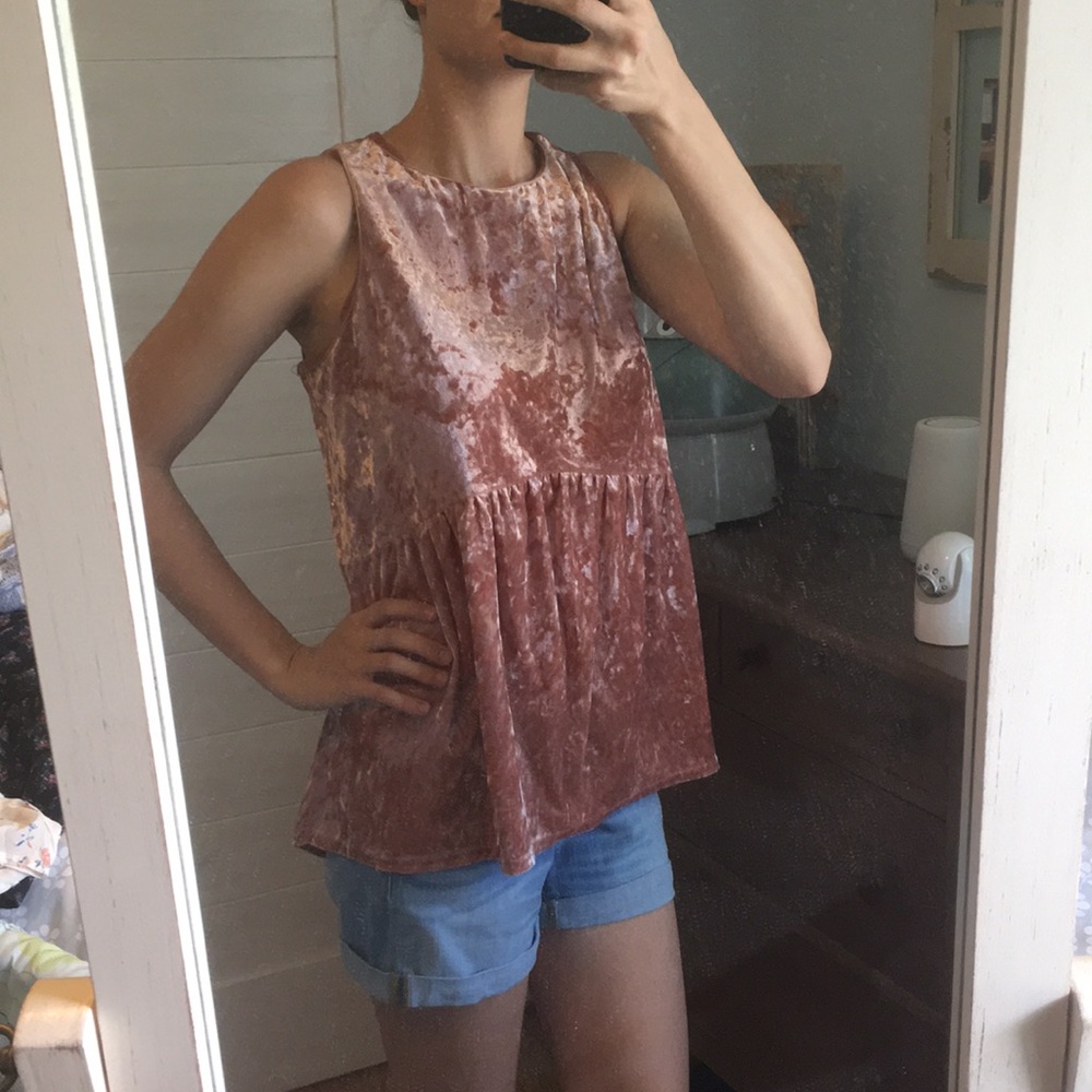 Velvet Target Top
